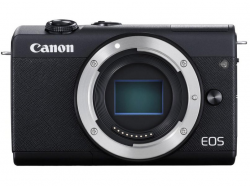 Canon EOS M200 + EF-M 15-45mm f/3.5-6.3 IS STM+EF-M55-200mm f/4.5-6.3 IS STM čierny