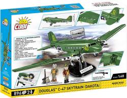 Cobi Cobi 5743 II WW Douglas C-47 Skytrain (Dakota), 1:48, 892 k, 2 f