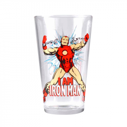 Sklenený pohár Iron Man 450ml
