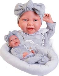 Antonio Juan Antonio Juan 33228 CARLA - realistická bábika bábätko s mäkkým látkovým telom - 42 cm