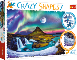 Trefl Trefl Puzzle 600 Crazy Shapes - Aurora