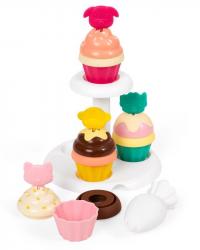 SKIP HOP Zoo stohovacie Cupcakes s meniacimi sa farbami 3r+