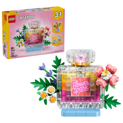 Lego Flakón na parfum zdobený kvetmi