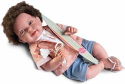 Antonio Juan Antonio Juan 33361 PIPO HAIR - realistická bábika bábätko s mäkkým látkovým telom - 42 