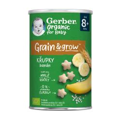 GERBER Organic chrumky banánové 35 g