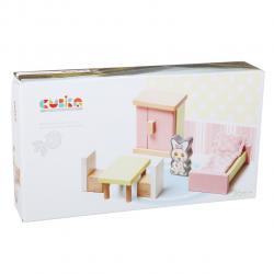 CUBIKA CUBIKA 12640 Izba - drevený nábytok pre bábiky