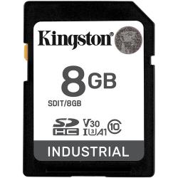 Kingston Industrial SDHC 8GB class 10 UHS-I U3 (r100MB,w80MB)