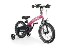 QPLAY Bicykel Miniby 3v1 Pink, vek 2 - 8 rokov