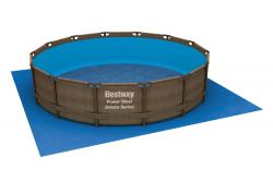 Bestway_B Bestway 58003 Štvorcová podložka Flowclear™ 488 x 488 cm pre nadzemné bazény do O 457 cm,