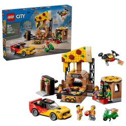 Lego Donáška pizze s vozidlami  + doručenie zadarmo 