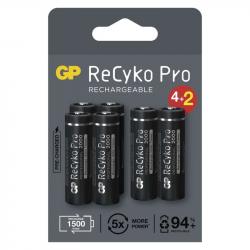 GP ReCyko Pro Professional HR6 (AA) 2000mAh 4+2ks