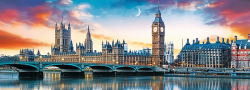 Trefl Trefl Panoramatické puzzle 500 - Big Ben a Westminsterský palác, Londýn