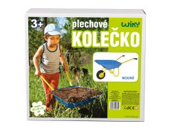 Wiky Plechový fúrik - modrý 82x42x35 cm