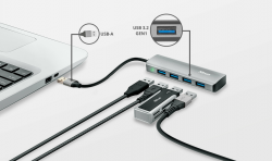 Trust Halyx USB 3.2 Hub 4-Port