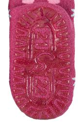 STERNTALER Ponožky protišmykové Srdiečka AIR magenta dievča veľ. 21/22 cm- 18-24 m