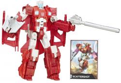 Hasbro Transformers Combiner Wars 19 cm Scattershot - červený