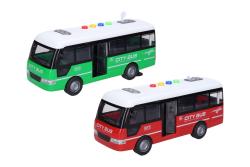 Wiky Autobus s efektmi 25cm - červený