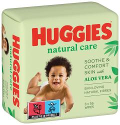 HUGGIES® Natural Triplo Obrúsky vlhčené 56x3 ks