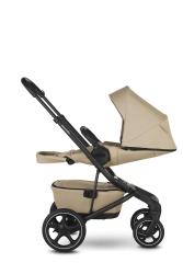 EASYWALKER Kočík kombinovaný Jimmey Sand Taupe XXL RWS + Jackey XL Shadow Black