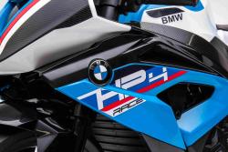 BENEO Motorka BMW HP4 RACE 12V, modrá