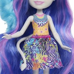 Mattel Mattel Enchantimals deluxe bábika - Zemirah zebrová