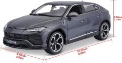 Bburago 2020 Bburago 1:18 Plus Lamborghini Urus Mettalic Grey