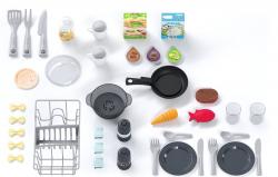 Smoby Smoby Kuchynka Studio Tefal XXL Bubble červeno-biela elektronická