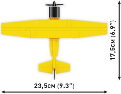 Cobi Cobi Cessna 172 Skyhawk-yellow, 1:48, 160 k