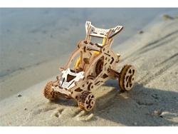 UGEARS 3D drevené mechanické puzzle Mini bugina
