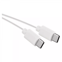 Emos kábel USB-C to USB-C biely 1m