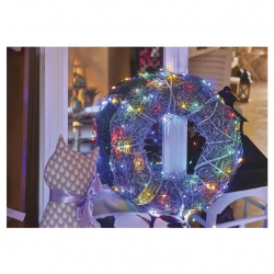 Emos Vianočná reťaz Nano 150 LED, 15m, vonkajšia aj vnútorná, časovač, multicolor
