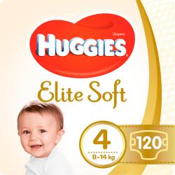 2x HUGGIES® Extra Care plienky jednorazové 4 (8-14 kg) 120 ks