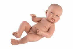 Llorens Llorens 73801 NEW BORN CHLAPČEK - realistické bábätko s celovinylovým telom - 40 cm