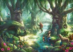 Ravensburger Exit KIDS Puzzle: V magickom lese 368 dielikov
