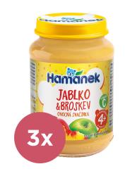 3x HAMÁNEK s Broskyňami 190 g