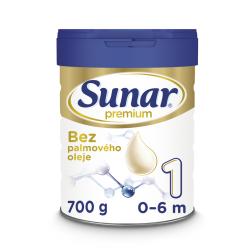 SUNAR Premium 1 Mlieko počiatočné 700 g