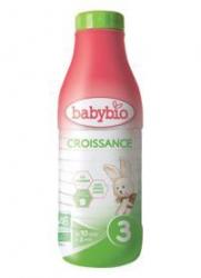 BABYBIO Croissance 3 tekuté dojčenské bio mlieko 1 l