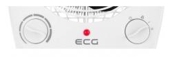 ECG TV 3030 Heat R White   + súťaž o luxusnú dovolenku