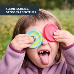 Haba Haba Terra Kids Adventure Chyť ma! silikónové disky 2 ks modrý