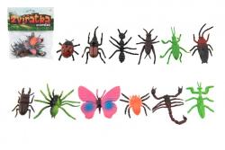 Teddies Hmyz / zvieratko mini plast 4-8cm 12 ks