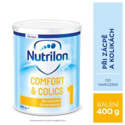 NUTRILON 1 Comfort & Colics špeciálne počiatočné dojčenské mlieko 400 g, 0+