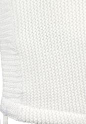 STERNTALER Čiapka pletená bavlna čepiec na viazanie ecru uni veľ. 37 cm- 2-3 m