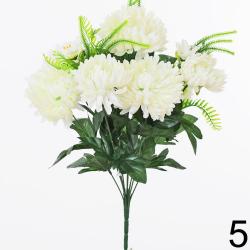 Kytica chryzantéma biela