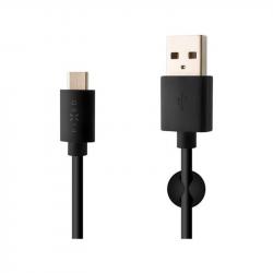 FIXED kábel USB-C 2m 3A čierny