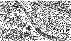 Janod Janod Atelier Sada Midi Maľovanie Oceán od 7 rokov