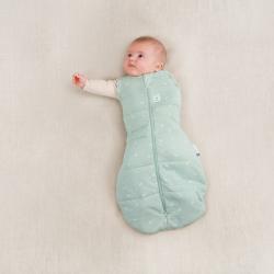 ERGOPOUCH Zavinovačka a vak na spanie 2v1 Cocoon Sage 3-6 m, 6-8 kg, 2,5 tog