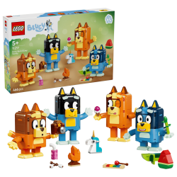 Lego Rodina Bluey z kociek