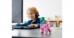 LEGO Minecraft Veľká figúrka: Prasa a malé zombie