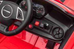 BENEO Elektrické autíčko Chevrolet Camaro 12V, červené, 2,4 GHz diaľkové ovládanie, Otváracie dvere,