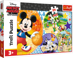 Trefl Trefl Puzzle 24 Maxi - Čas na šport! / Disney